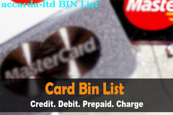 BIN List Accarda, Ltd.