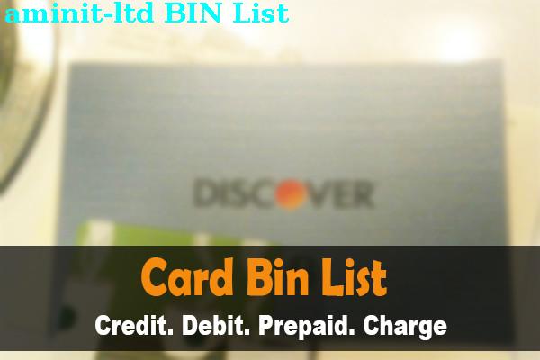 Lista de BIN Aminit, Ltd.