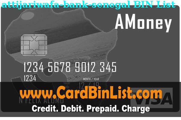 BIN列表 Attijariwafa Bank Senegal
