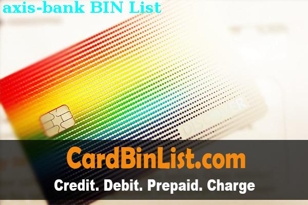 BIN列表 Axis Bank