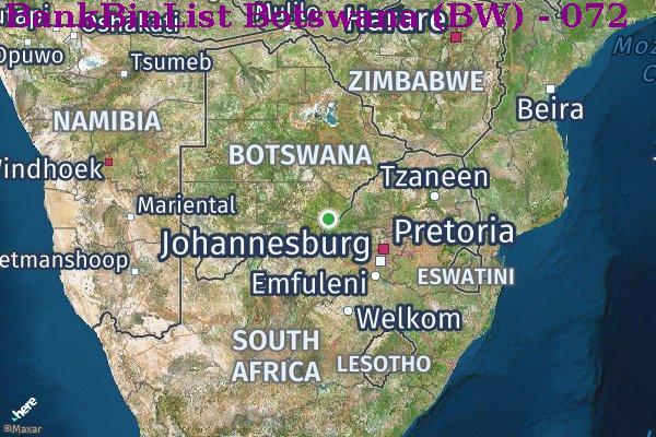 Lista de BIN Botswana