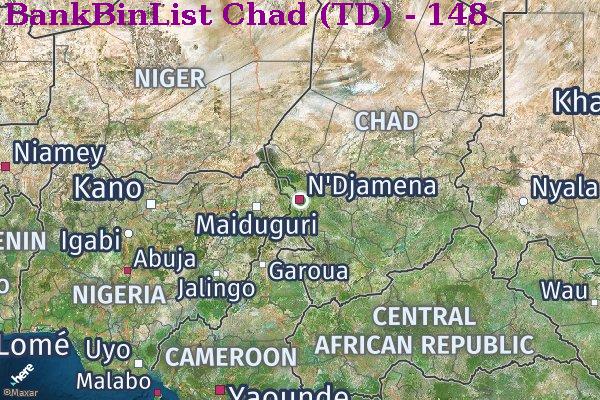 Lista de BIN Chad