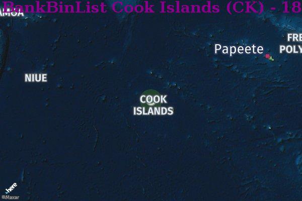 BIN列表 Cook Islands