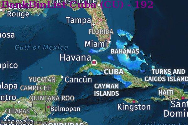 BIN Danh sách Cuba