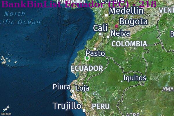 BIN Danh sách Ecuador