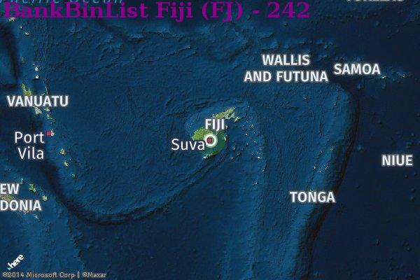 Список БИН Fiji