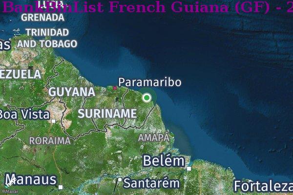 BIN Danh sách French Guiana