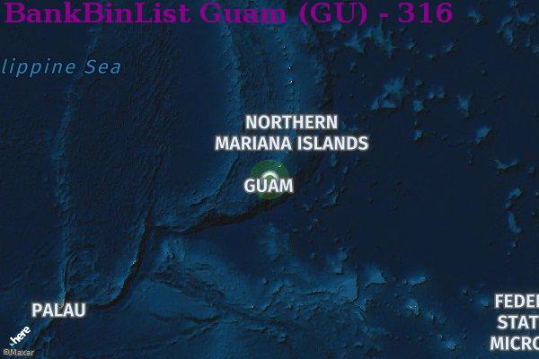 Список БИН Guam