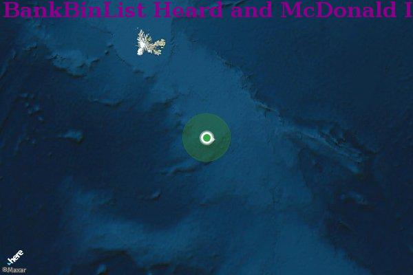 BIN List Heard and McDonald Islands