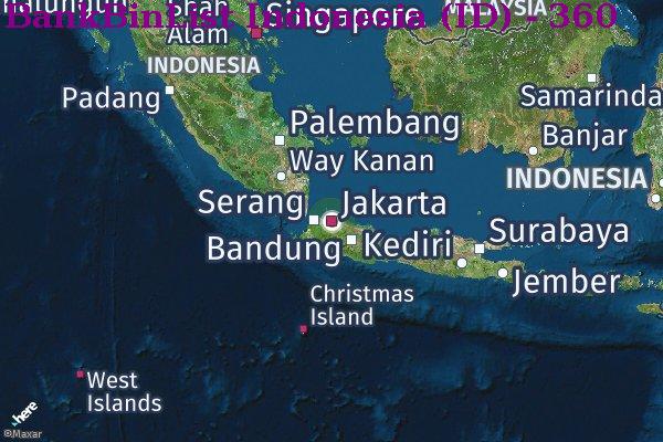 Lista de BIN Indonesia