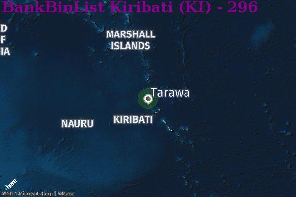 Список БИН Kiribati