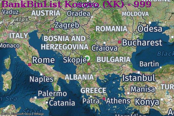 BIN 목록 Kosovo