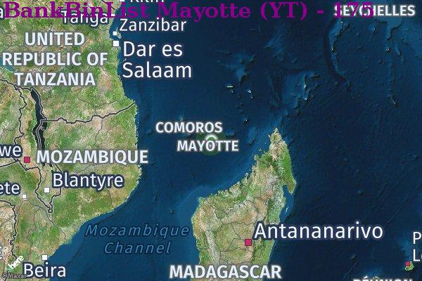 BIN Danh sách Mayotte