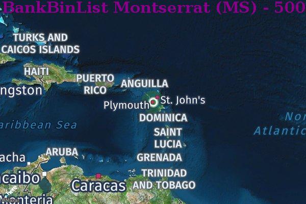 Список БИН Montserrat