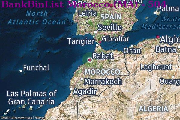 BIN Danh sách Morocco