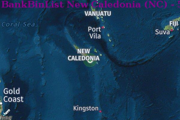 BIN Danh sách New Caledonia