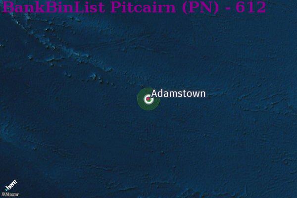 BIN Danh sách Pitcairn