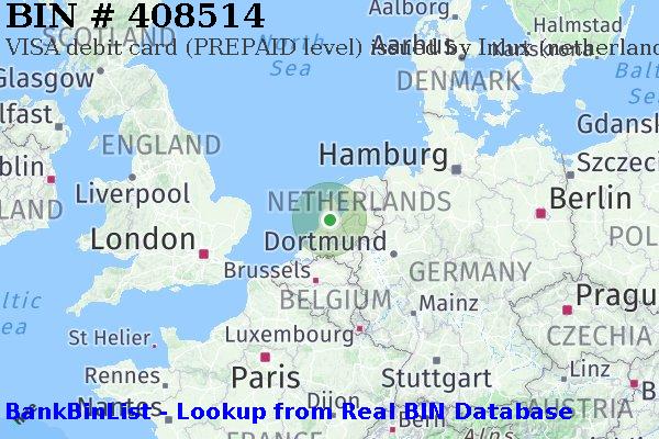 BIN 408514 VISA debit The Netherlands NL