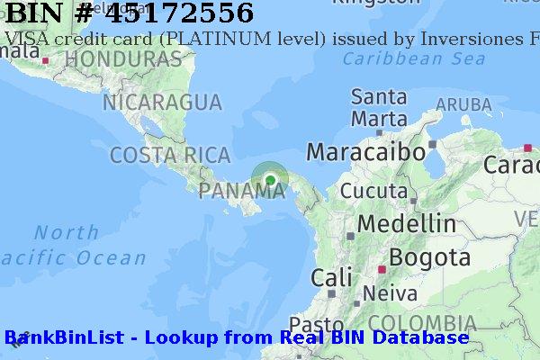 BIN 45172556 VISA charge Costa Rica CR