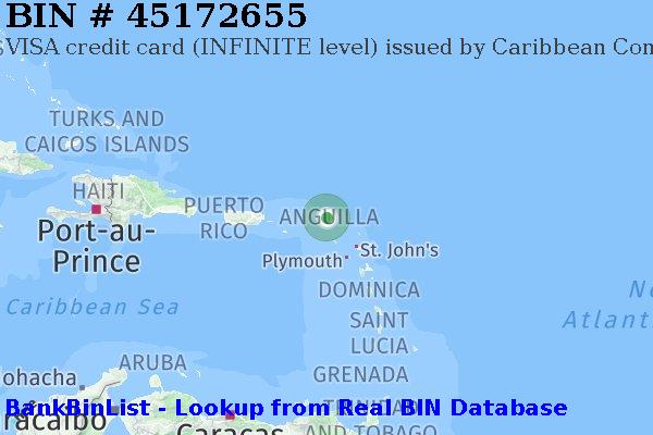 BIN 45172655 VISA credit Anguilla AI