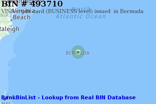 BIN 493710 VISA credit Bermuda BM