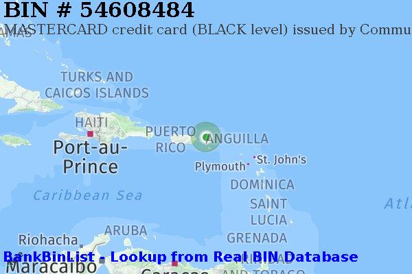 BIN 54608484 MASTERCARD credit Virgin Islands (U.S.) VI