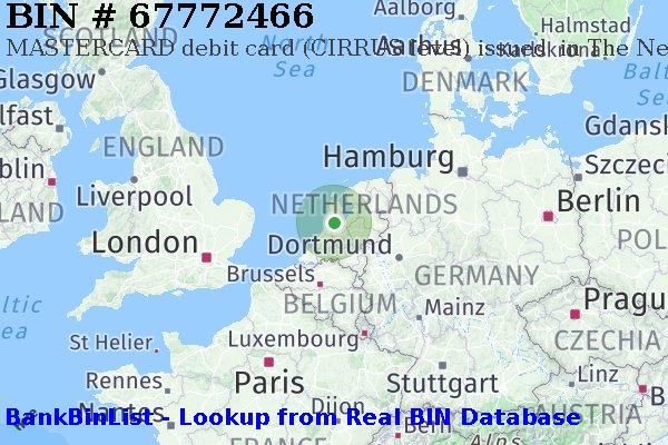BIN 67772466 MASTERCARD debit The Netherlands NL