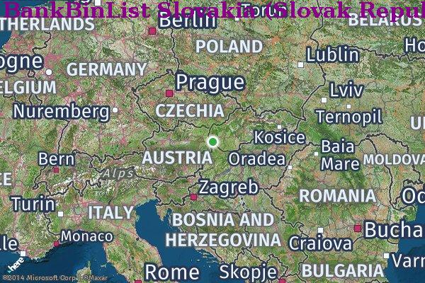 Lista de BIN Slovakia (Slovak Republic)