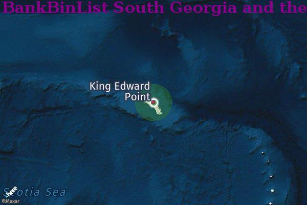 BIN Danh sách South Georgia and the South Sandwich Islands