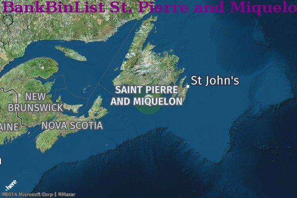Список БИН St. Pierre and Miquelon