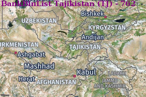 BIN列表 Tajikistan