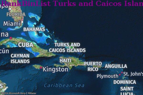 BIN Danh sách Turks and Caicos Islands