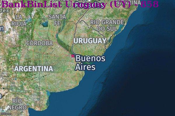 Список БИН Uruguay