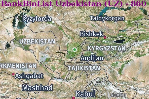 BIN List Uzbekistan