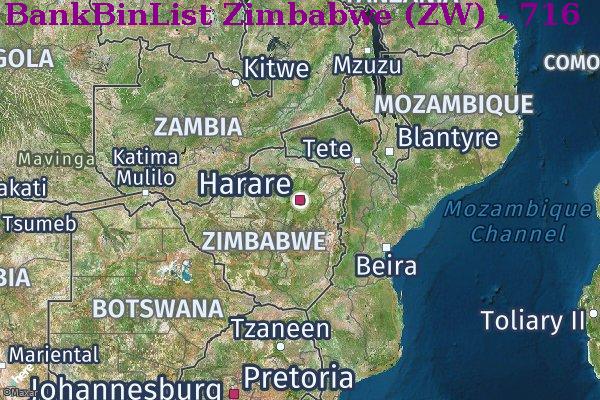 Список БИН Zimbabwe