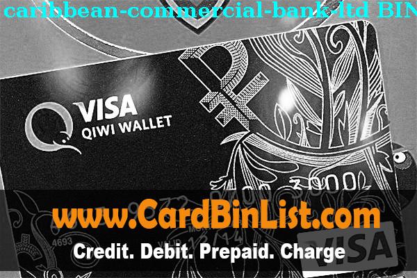 BIN List Caribbean Commercial Bank, Ltd.