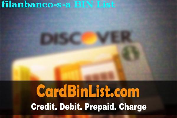 BIN List Filanbanco, S.a.