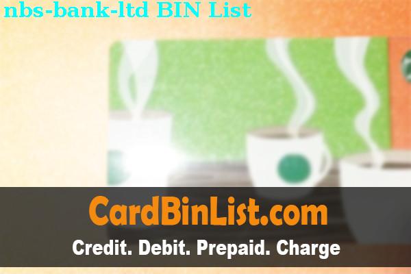 Lista de BIN NBS BANK, LTD.
