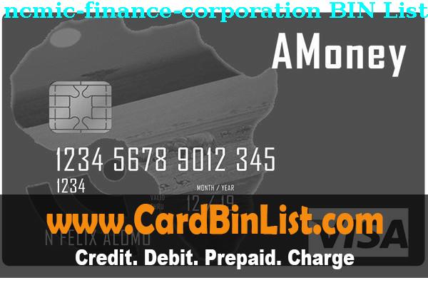 BIN List Ncmic Finance Corporation