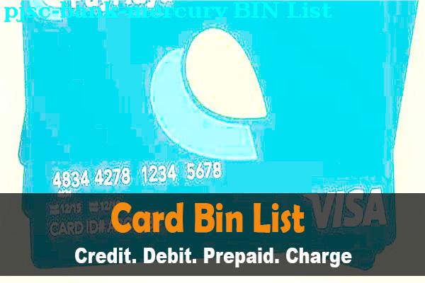 BIN List Pjsc Bank Mercury