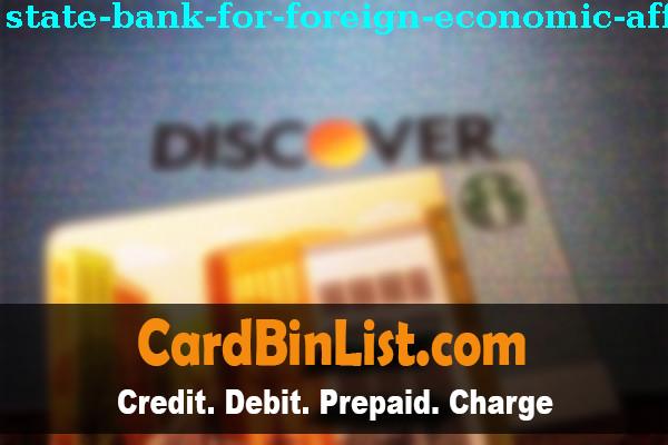BIN List State Bank For Foreign Economic Affairs Of Turkmenistan