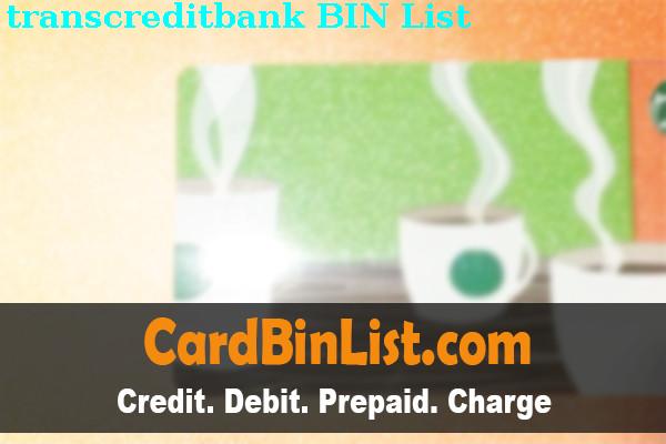 BIN 목록 Transcreditbank