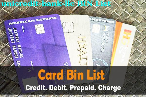 Lista de BIN Unicredit Bank Llc