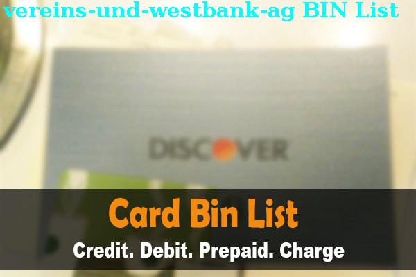 BIN List Vereins-und Westbank Ag